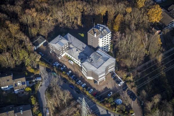 Aerial photo, Ambulanticum Herdecke, Herdecke, Ruhr area, North Rhine-Westphalia, Germany, DE, Europe, birds-eyes view, aerial photograph, aerial photography, aerial photography, overview, overview, bird's eye view