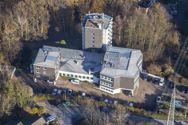 Aerial photo, Ambulanticum Herdecke, Herdecke, Ruhr area, North Rhine-Westphalia, Germany, DE, Europe, birds-eyes view, aerial photograph, aerial photography, aerial photography, overview, overview, bird's eye view