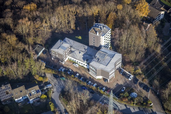 Aerial photo, Ambulanticum Herdecke, Herdecke, Ruhr area, North Rhine-Westphalia, Germany, DE, Europe, birds-eyes view, aerial photograph, aerial photography, aerial photography, overview, overview, bird's eye view