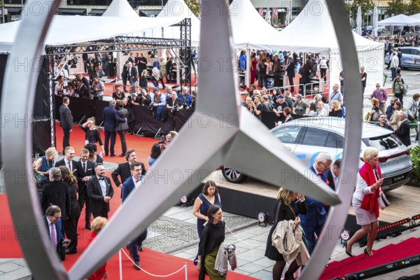 DEU Germany Germany Berlin The presentation of the Opus Klassik awards at the Berlin concert hall.Mercedes Benz star from one of the main sponsors of the evening