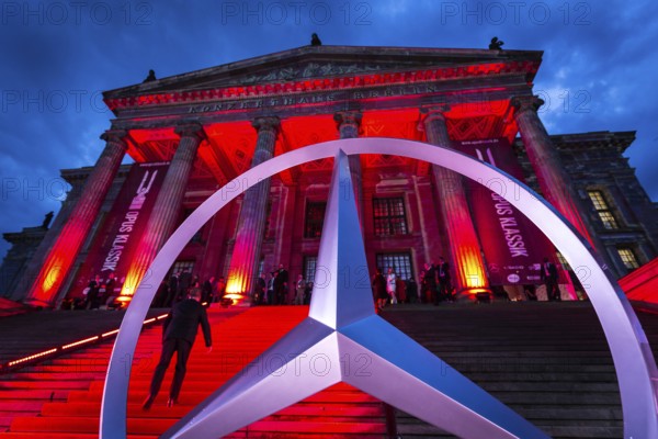 DEU Germany Germany Berlin The presentation of the Opus Klassik awards at the Berlin concert hall.Mercedes Benz star from one of the main sponsors of the evening