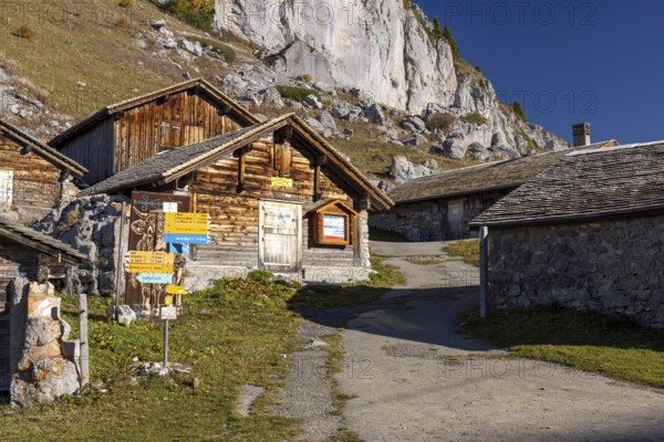 Hütten, Siedlung Aï, Leysin, Vaud, Switzerland