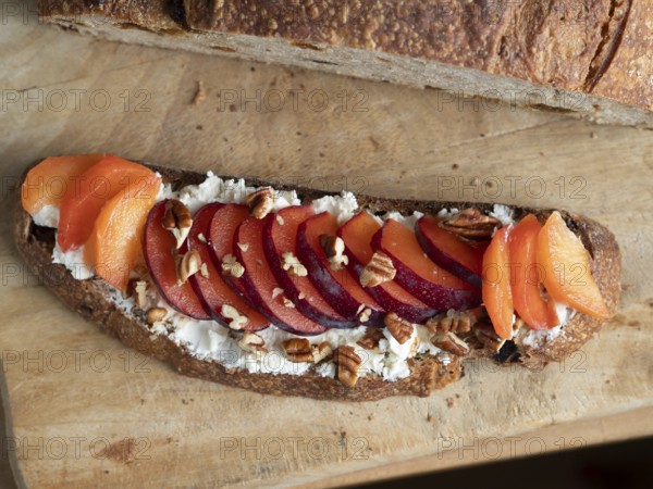 Sourdough toast creating a healthy breakfast or snack option