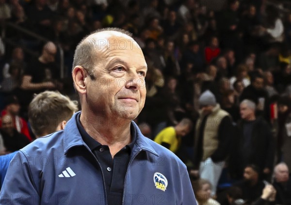 Basketball BBL Bundesliga, Alba Berlin - FC Bayern Munich Basketball from left Marco Baldi (Alba Berlin #Geschaeftsfuehrer)