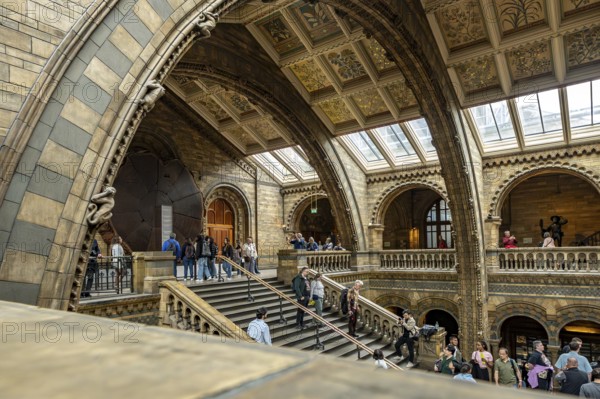 London, United Kingdom - 15 May 2025: The imposing Natural History Museum
