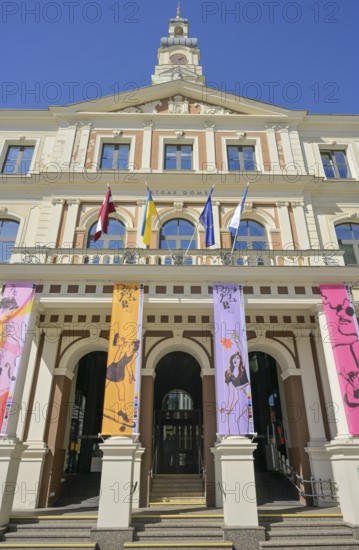 Town Hall, Ratslaukums 1, Old Town, Riga, Latvia