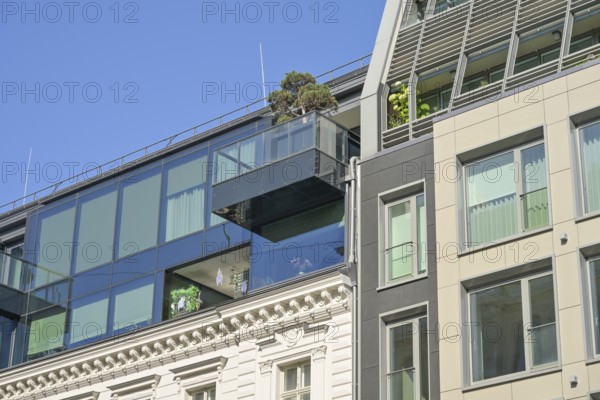 New building, modern attic apartment, Strelnieku iela, Old Town, Riga, Latvia