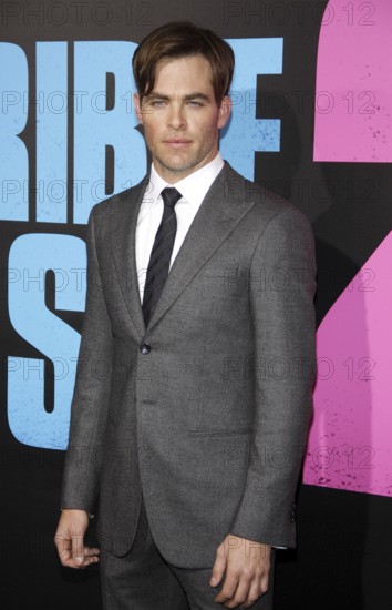 Chris Pine at the Los Angeles premiere of 'Horrible Bosses 2' held at the TCL Chinese Theatre in Los Angeles, USA on November 20, 2014, Los Angeles, CA, USA, Los Angeles, California, USA