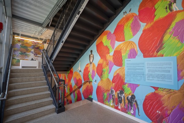 Chicago, Illinois - The National Public Housing Museum. The museum occupies the last standing building of the Jane Addams homes, built in 1938, the first public housing project in Chicago