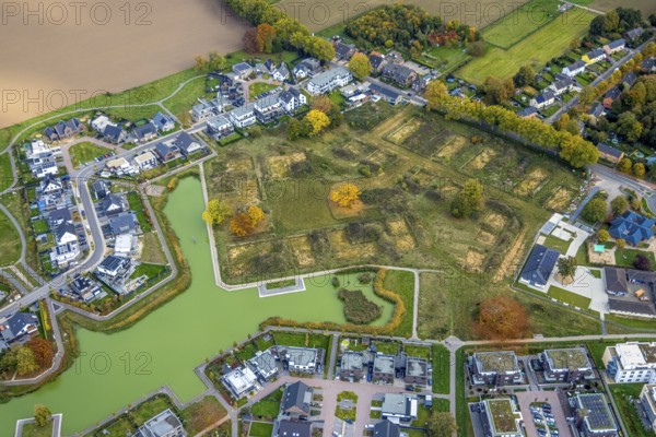 Aerial view, New Zealand Goch, Neu-See-Land development area, single-family houses and townhouses, site of the former Reichswald barracks, Seeallee, Goch, Lower Rhine, North Rhine-Westphalia, Germany, trees in autumn colors, Europe, property tax, autumn colors, autumn colors, autumn atmosphere, real estate, aerial photography, aerial photography, overview, bird's-eye view, residential complex, living area, residential area, quality of living, residential area, quality of living, residential area, residential area, quality of living, residential area, residential quality, residential area, residential area, residential quality, residential area, residential quality, residential area, residential area, residential quality, residential area, residential area, residential quality, residential area, residential quality, residential area, residential area, residential quality, residential area, residential area, residential quality, residential area, residential area, residential quality, re...