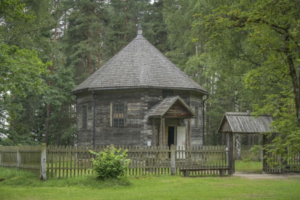 Church, Eleonorvilla Chapel, Latvian Ethnographic Open-Air Museum, Brivdabas iela, Riga, Latvia