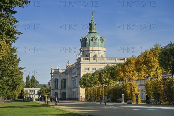 Charlottenburg Palace in autumn light, Berlin, Germany