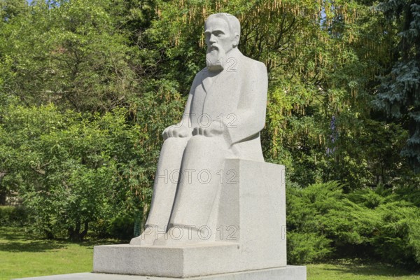 Memorial, composer Alfreds Kalnins, City Park, Riga, Latvia