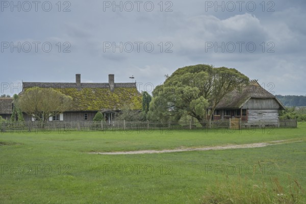 Wooden house, fisherman's house, Latvian Ethnographic Open-air Museum, Brivdabas iela, Riga, Latvia
