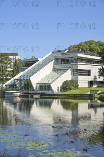 Port Authority House, Brivostas Parvalde, Kronvalda Park, Canal, Riga, Latvia