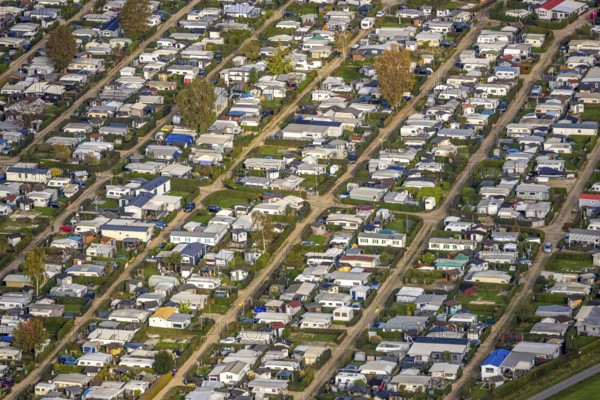 Flürener Feld, Wesel, Lower Rhine Westphalia, Germany, DE, Europe, aerial view, aerial photography, aerial photography, overview, birds-eyes view, overview