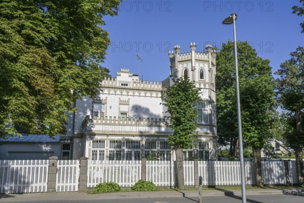 Historic wooden house, Jurmala, Latvia