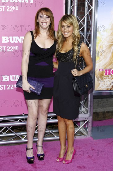 Ashley Tisdale and Jennifer Tisdale at the Los Angeles premiere of 'House Bunny' held at the Mann Village Theatre in Westwood, USA on August 20, 2008, Los Angeles, CA, USA, Los Angeles, California, USA