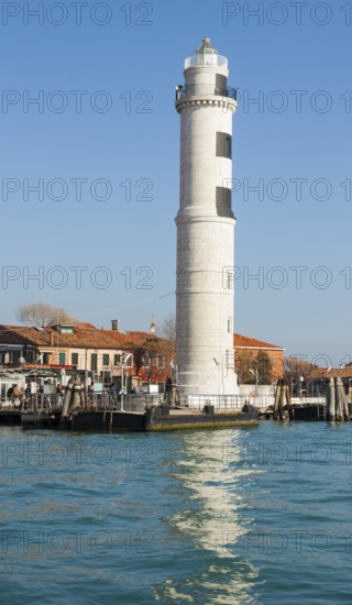 Lighthouse on island Murano, Venice, Italy