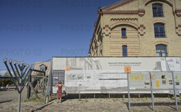 Riga Ghetto and Holocaust Museum in Latvia, Lastadijas iela, Latgales, Riga, Latvia