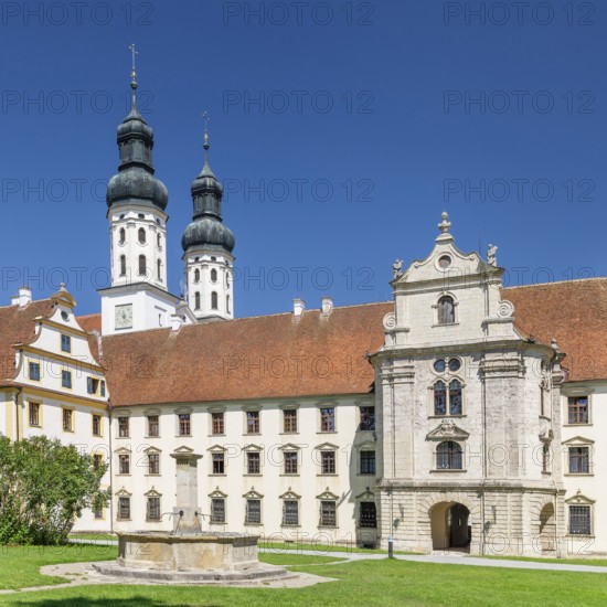 Obermarchtal Abbey, Alb Donau District, Upper Swabia, Baden-Württemberg, Germany