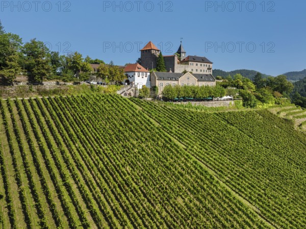 Eberstein Castle, Murgtal, Black Forest, Baden-Württemberg, Germany, Obertsrot, Gernsbach, Schwarzwal, Baden-Württemberg, Germany