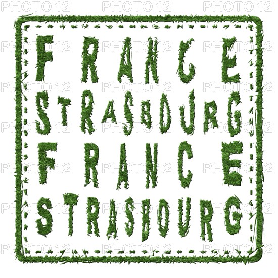 France Strasbourg Sustainable Tourism Concept