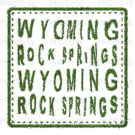 Wyoming Rock Springs Sustainable Tourism Concept