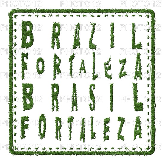 Brazil Fortaleza Sustainable Tourism Concept