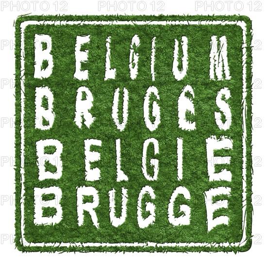 Belgium Bruges Sustainable Tourism Concept