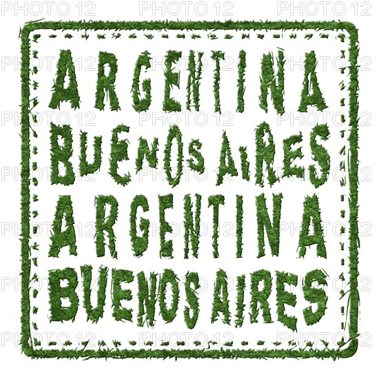 Argentina Buenos Aires Sustainable Tourism Concept