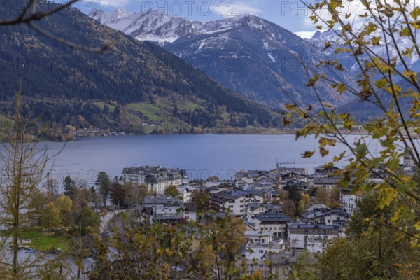 Landscape panorama, autumn, mountains, Zell am See, Pinzgau
