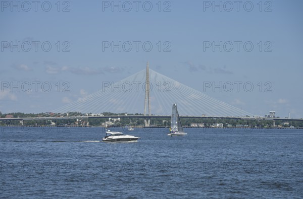 Kruunuvuoren bridge, harbour, Helsinki, Finland
