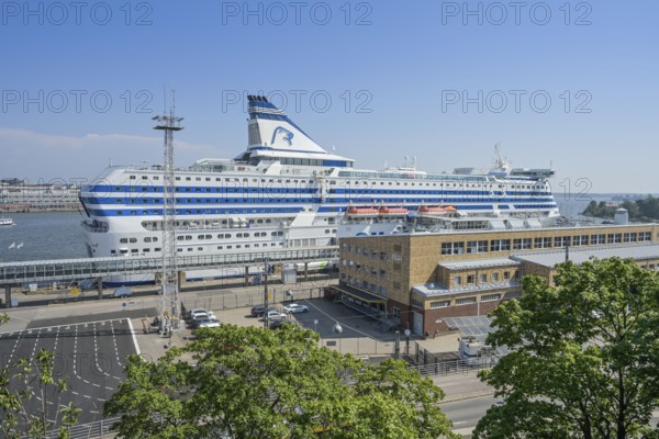Olympic Terminal, Silja Serenade ferry boat, Silja Line, Helsinki, Finland