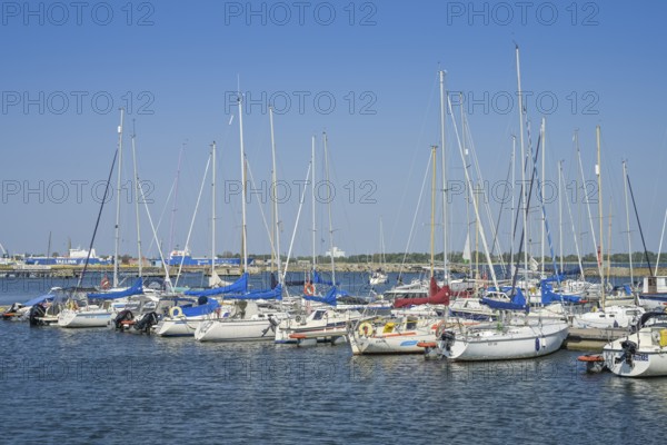 Marina, ships, Noblessner harbour area, Kalamaja, Tallinn, Estonia