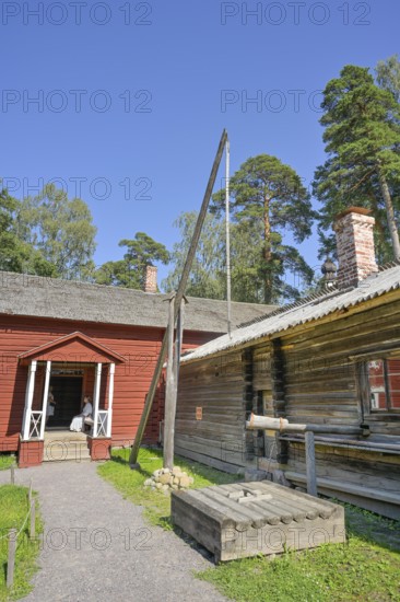 Antti Farm, Old Wooden House, Seurasaari Open Air Museum, Seurasaaren Ulkomuseo, Helsinki, Finland