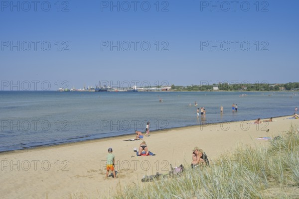 Pelgurand Stroomi beach, Baltic Sea, Tallinn, Estonia