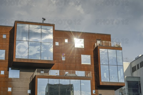 Modern office building, Maakri-Kvartal business district, Tallinn, Estonia