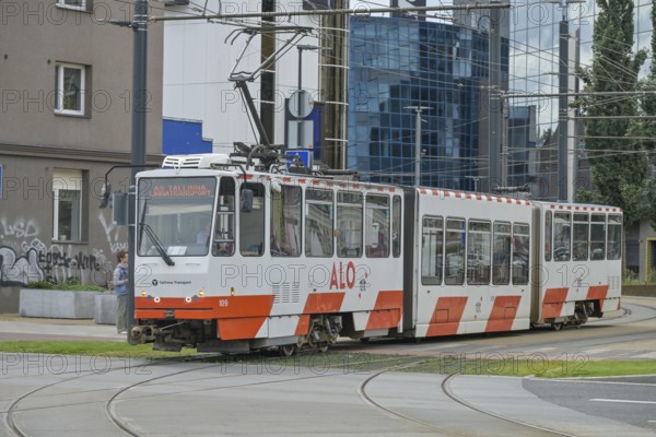 Tram, tram, Tallinn, Estonia