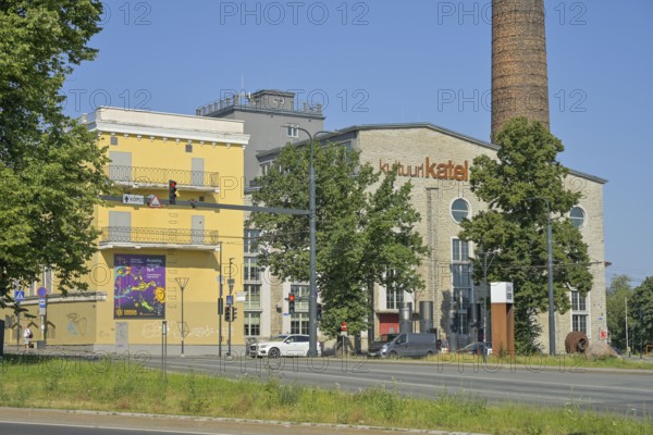 Chimney, Tallinn Cultural Center Kultuurikatel, Kalamaja, Tallinn, Estonia