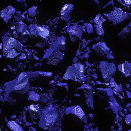 Bedouin blue, color pigments in Morocco