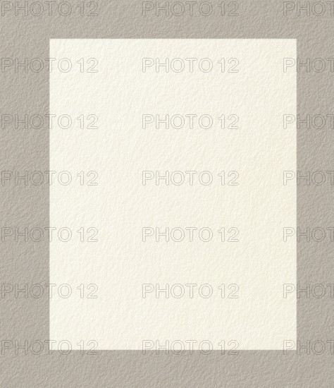 A white watercolor paper texture background with a grey border. AI generated