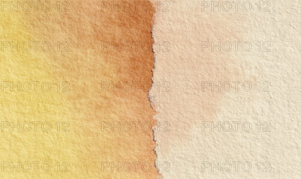 A painting of a wall with a yellow and orange stripe. The wall is covered in a yellow and orange paint. AI generated