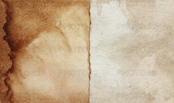 A piece of paper with a brown and white background. The brown and white colors create a contrast that makes the paper stand out. AI generated