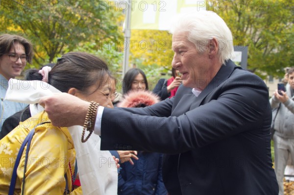 Richard Gere (International Chairman of the International Campaign for Tibet), arriving for the Snow Lion Human Rights Prize, Umweltforum Berlin, Berlin, 25.10.2025