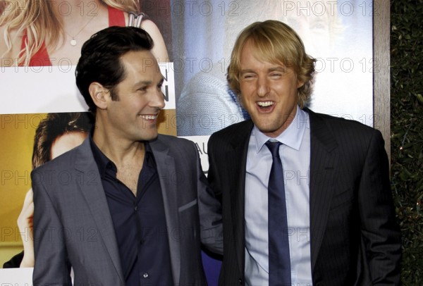 Paul Rudd and Owen Wilson at the Los Angeles premiere of 'How Do You Know' held at the Regency Village Theatre in Westwood, USA on December 13, 2010, Westwood, CA, USA, Los Angeles, California, USA