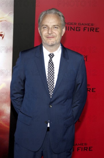 Francis Lawrence at the Los Angeles premiere of 'The Hunger Games: Catching Fire' held at the Nokia Theatre L.A. Live in Los Angeles, USA on November 18, 2013, Los Angeles, CA, USA, Los Angeles, California, USA