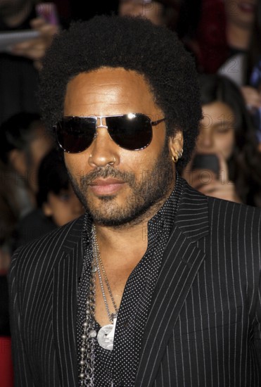 Lenny Kravitz at the Los Angeles premiere of 'The Hunger Games: Catching Fire' held at the Nokia Theatre L.A. Live in Los Angeles, USA on November 18, 2013, Los Angeles, CA, USA, Los Angeles, California, USA