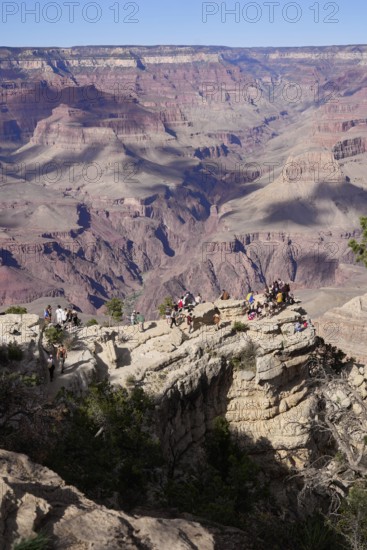 The Grand Canyon is a steep, approximately 450 kilometers long gorge in the north of the US state of Arizona, which was dug by the Colorado River into the rock of the Colorado Plateau over millions of years. Flagstaff, Arizona, United States