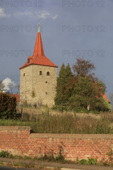 St. Marien Church, mountain village Lüdersen, City of Springe, Hanover Region, Lower Saxony, Germany